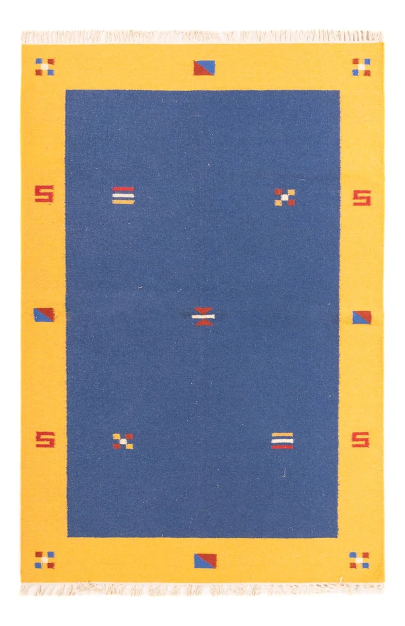 Kelim Modern Teppich 120x180cm - mehrfarbig