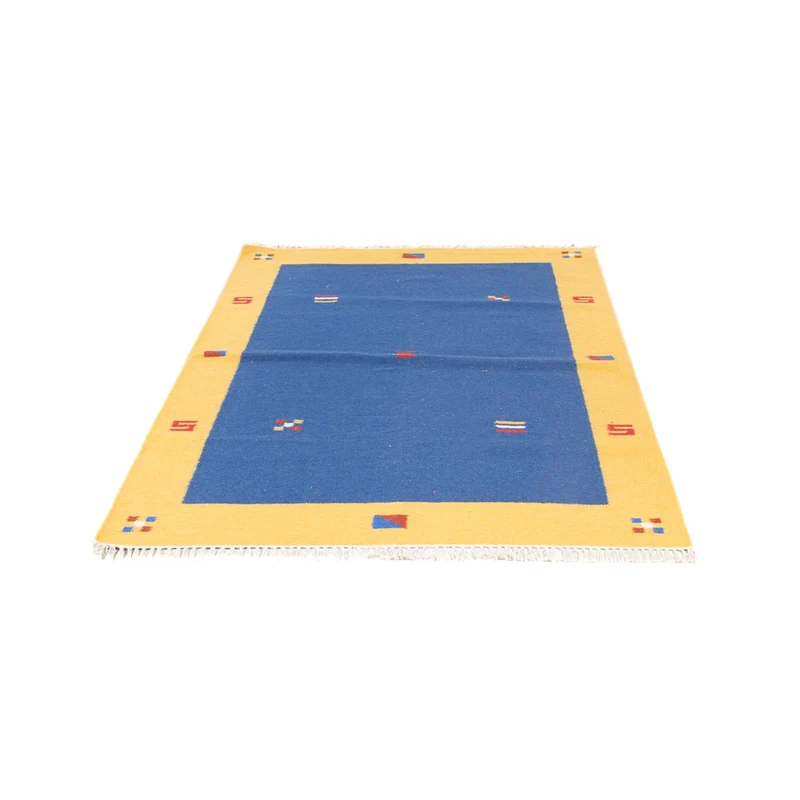 Kelim Modern Teppich 120x180cm - mehrfarbig