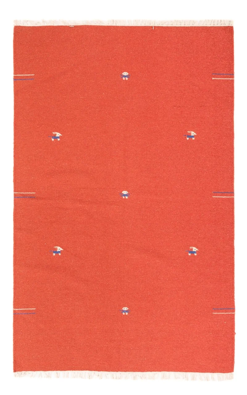 Kelim Modern Teppich 120x180cm - rost