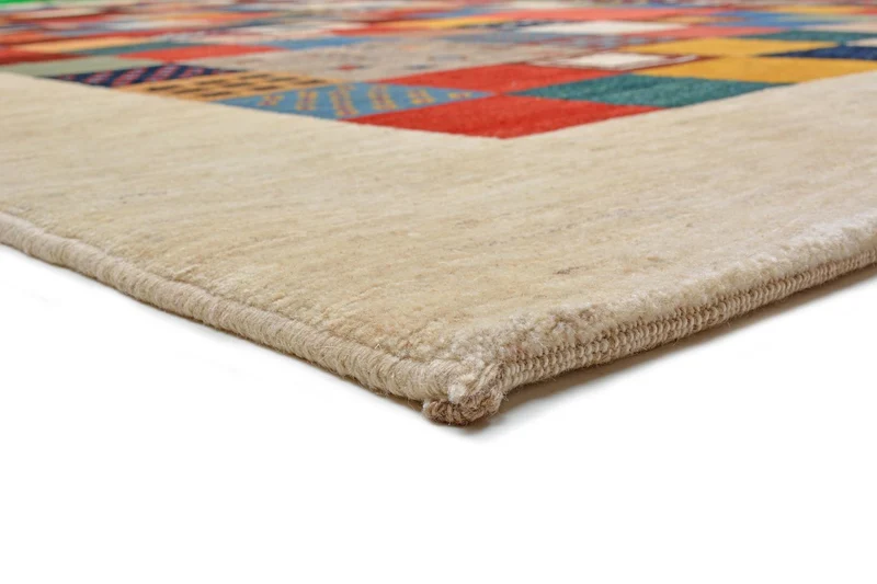 Gabbeh Teppich - Loribaft Perser 224 x 327 cm - mehrfarbig