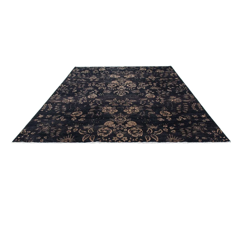 Designer Teppich 248 x 308 cm - dunkelblau
