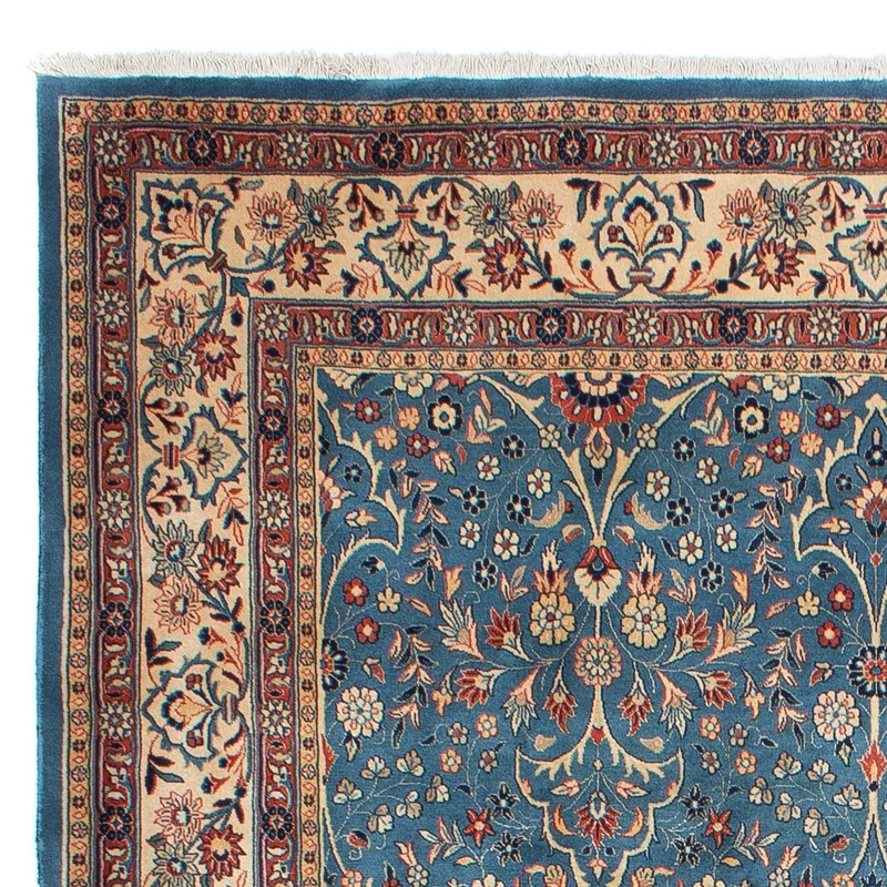 Perserteppich - Nomadic 219 x 307 cm - seeblau