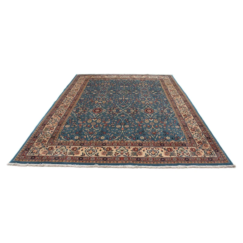Perserteppich - Nomadic 219 x 307 cm - seeblau