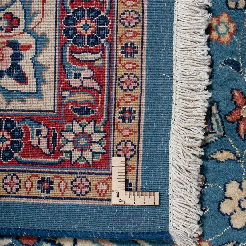 Perserteppich - Nomadic 219 x 307 cm - seeblau