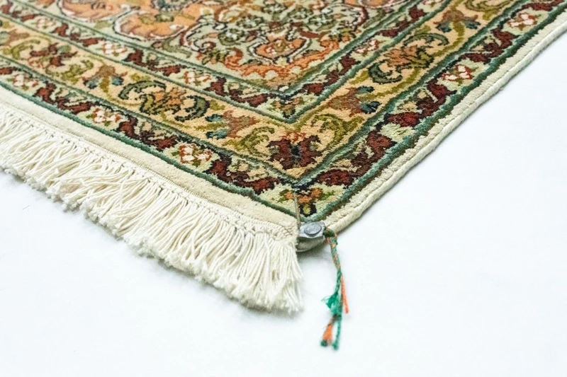 Seidenteppich - Kaschmir Seide 217 x 308 cm Teppich Wohnzimmer