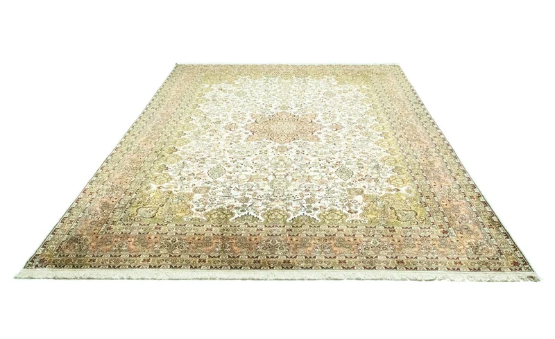 Seidenteppich - Kaschmir Seide 217 x 308 cm Teppich Wohnzimmer