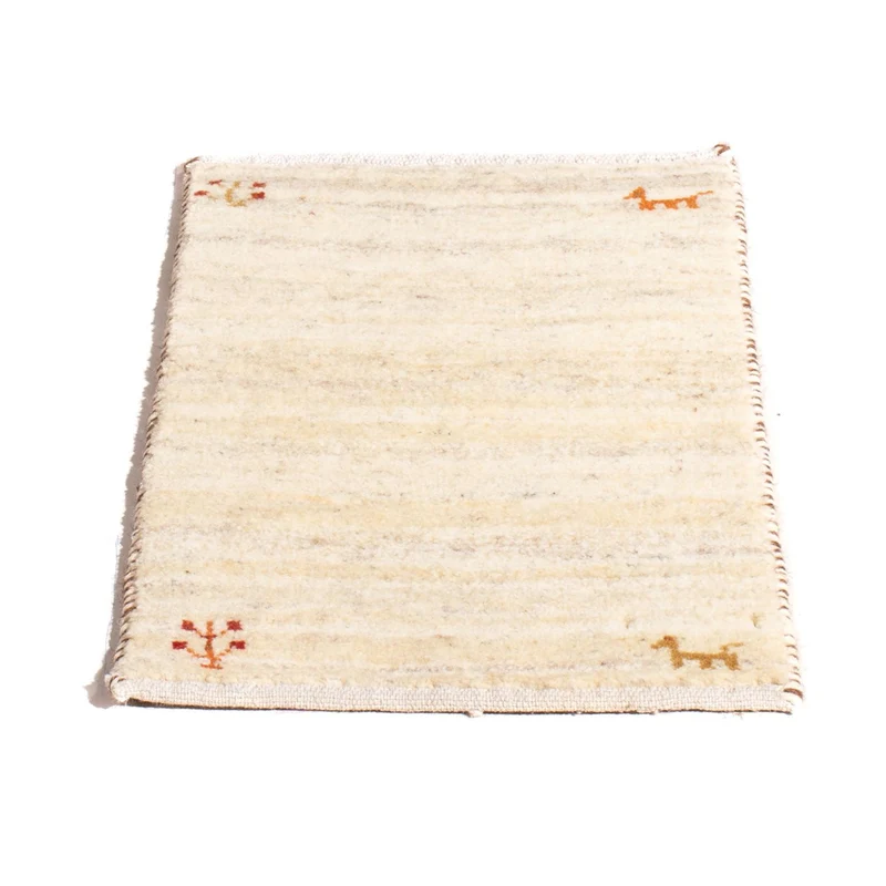Gabbeh Teppich - Perser - 40 x 60 cm - creme