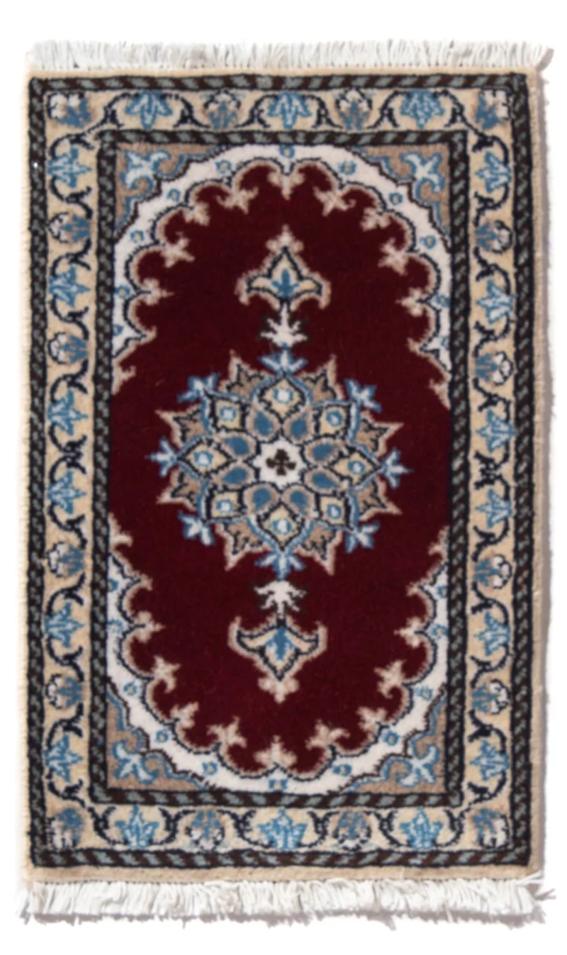 Nain - 12La Teppich 40x60cm - Perserteppich - rot