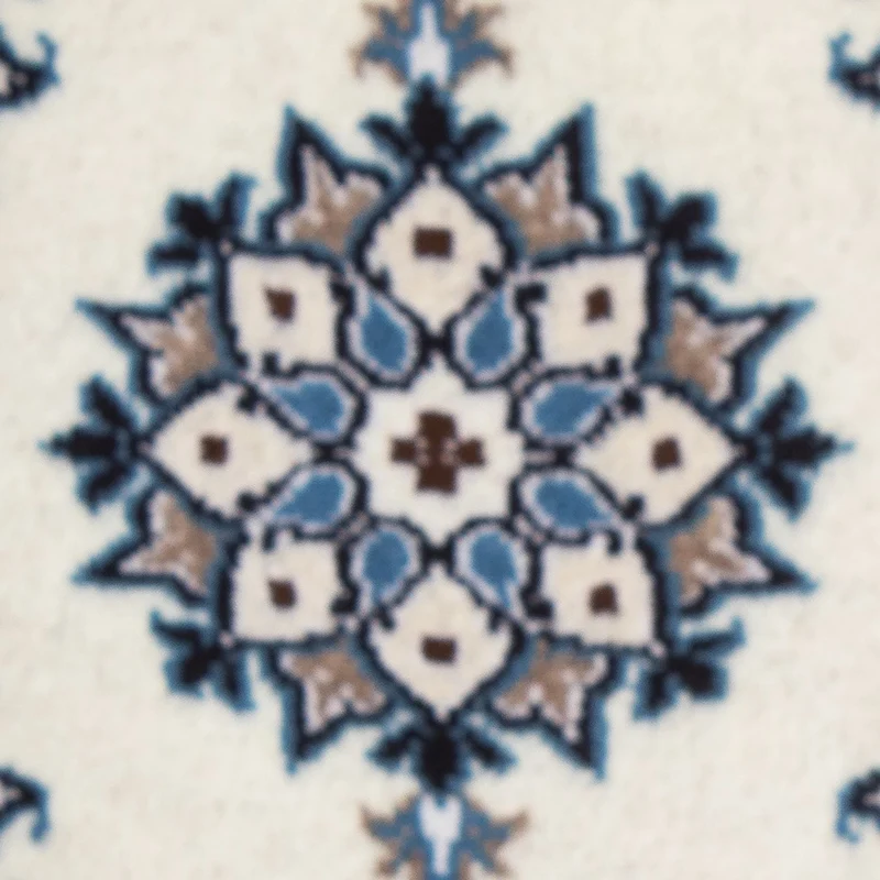 Nain - 12La Teppich 40x60cm - Perserteppich - hellblau