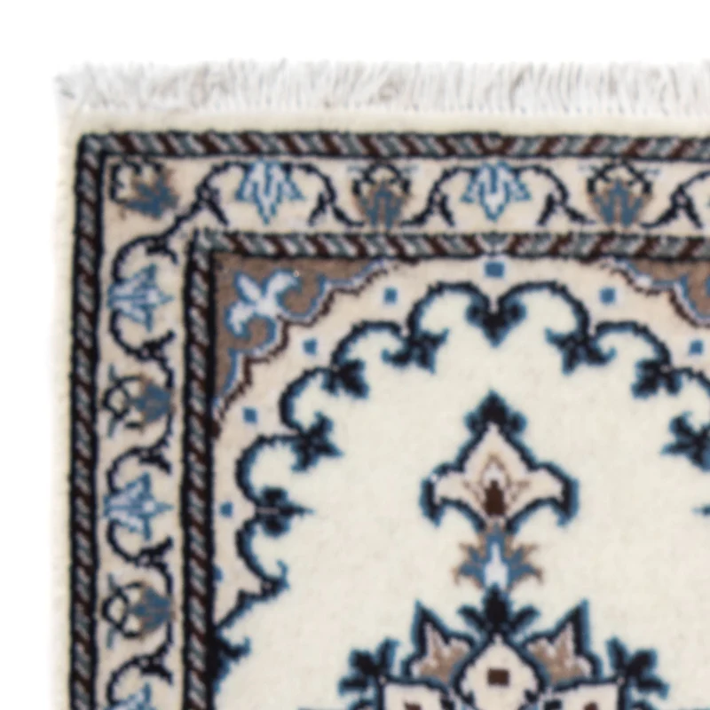 Nain - 12La Teppich 40x60cm - Perserteppich - hellblau