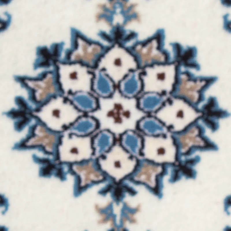 Nain - 12La Teppich 40x60cm - Perserteppich - hellblau