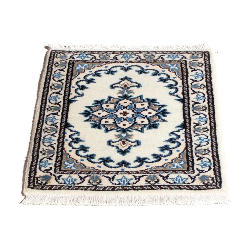 Nain - 12La Teppich 40x60cm - Perserteppich - hellblau