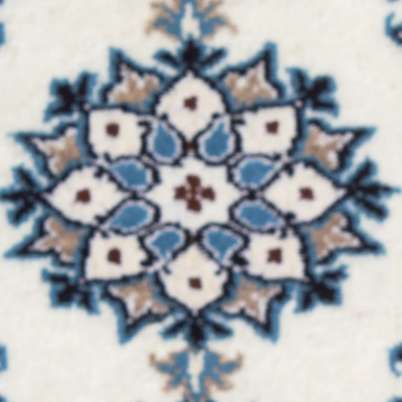 Nain - 12La Teppich 40x60cm - Perserteppich - hellblau