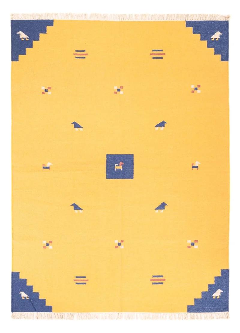Kelim Modern Teppich 170x240cm - mehrfarbig