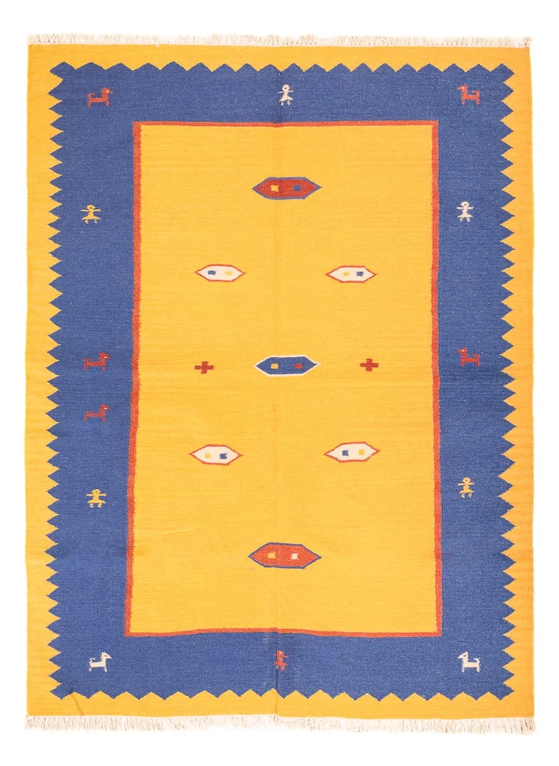 Kelim Modern Teppich 170x240cm - mehrfarbig