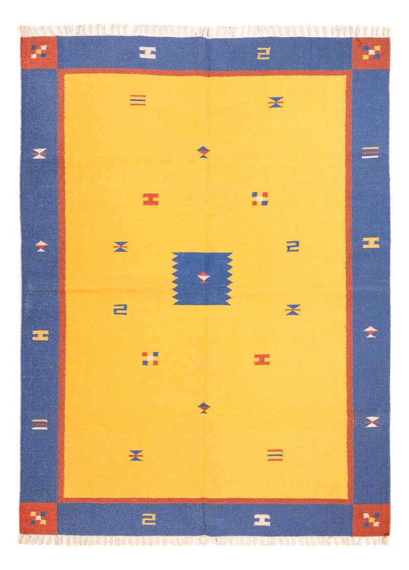 Kelim Modern Teppich 170x240cm - mehrfarbig