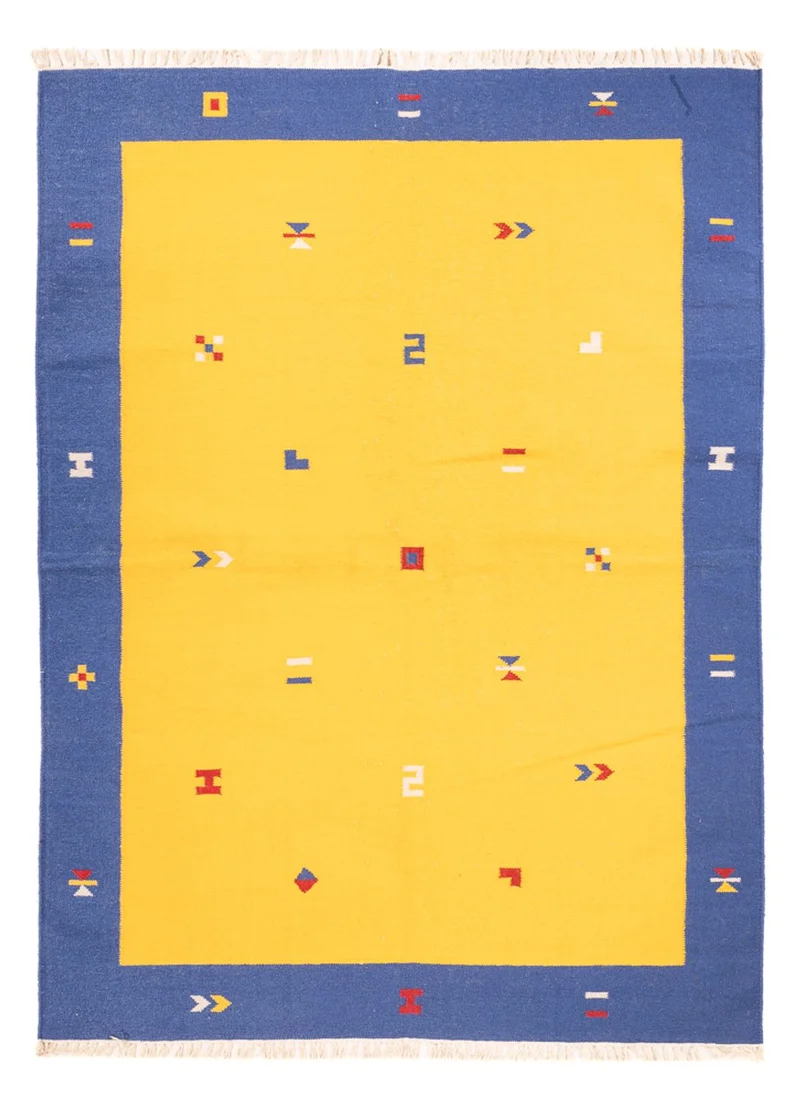 Kelim Modern Teppich 170x240cm - mehrfarbig