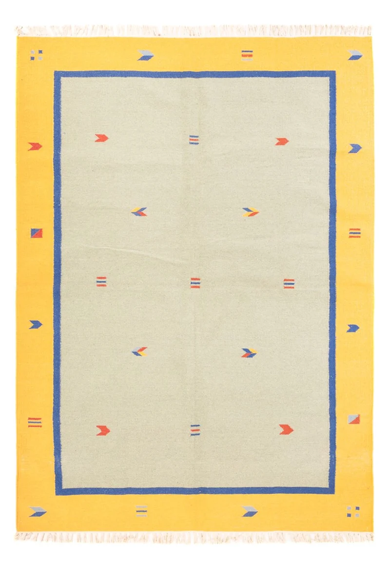 Kelim Modern Teppich 170x240cm - mehrfarbig