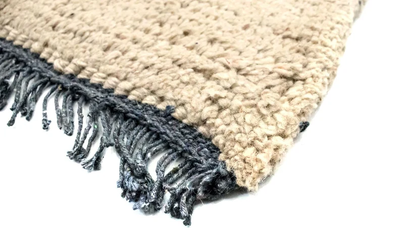 Nepal Teppich 70 x 140 cm - braun