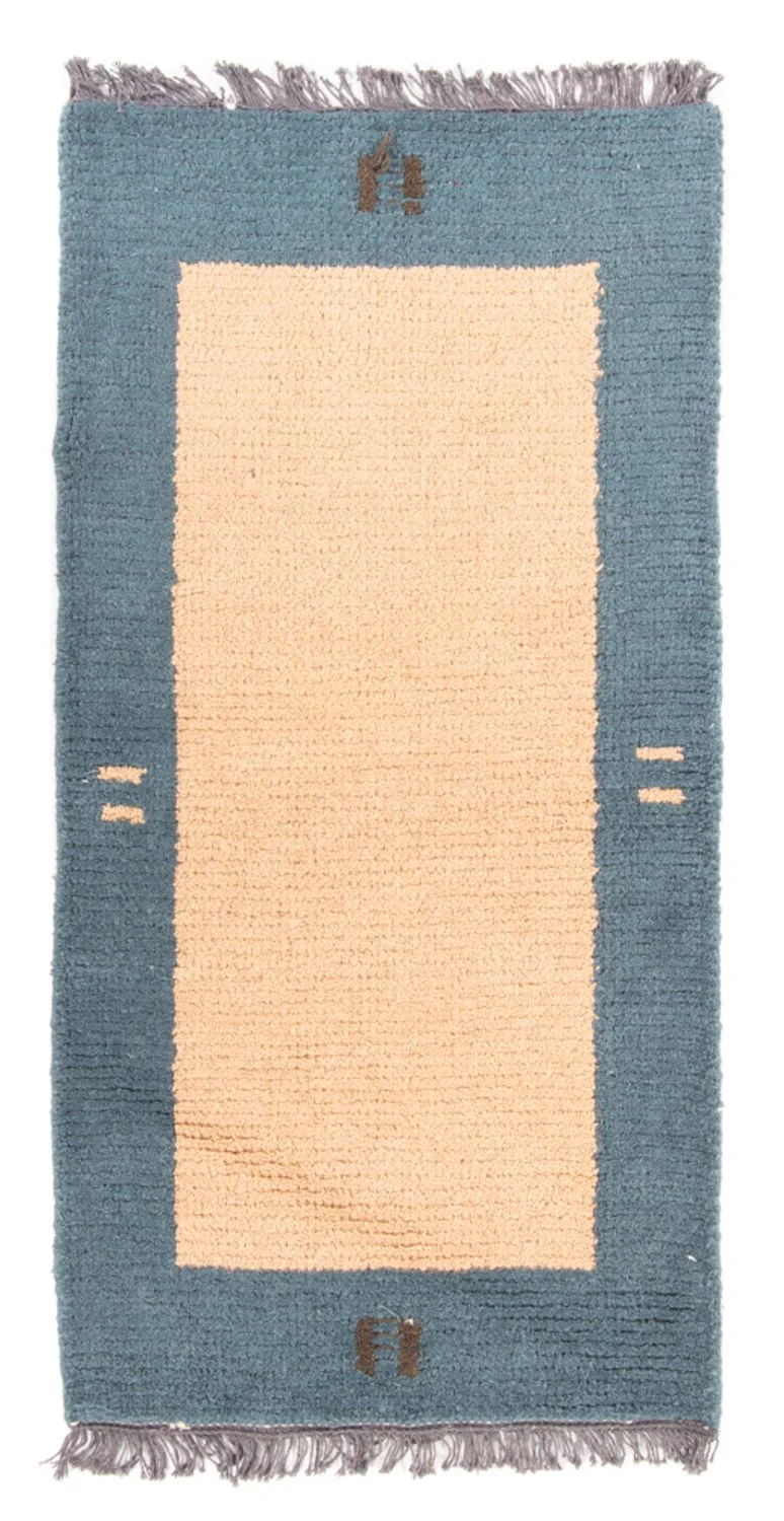 Nepal Teppich - 70 x 140 cm - beige