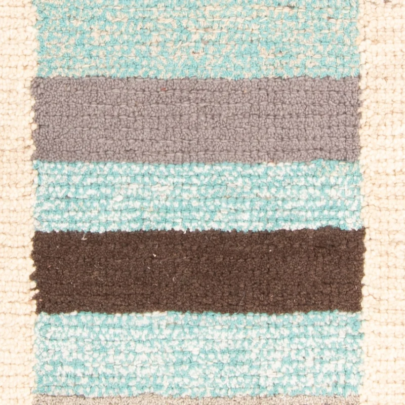 Nepal Teppich 70x140cm - Wollteppich - mehrfarbig