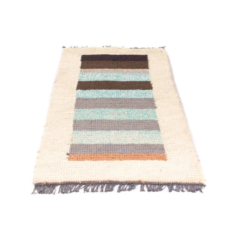 Nepal Teppich 70x140cm - Wollteppich - mehrfarbig