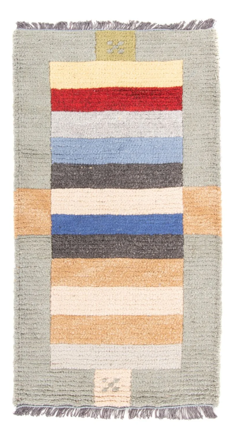 Nepal Teppich - 70 x 140 cm - mehrfarbig