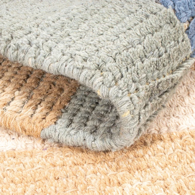 Nepal Teppich - 70 x 140 cm - mehrfarbig