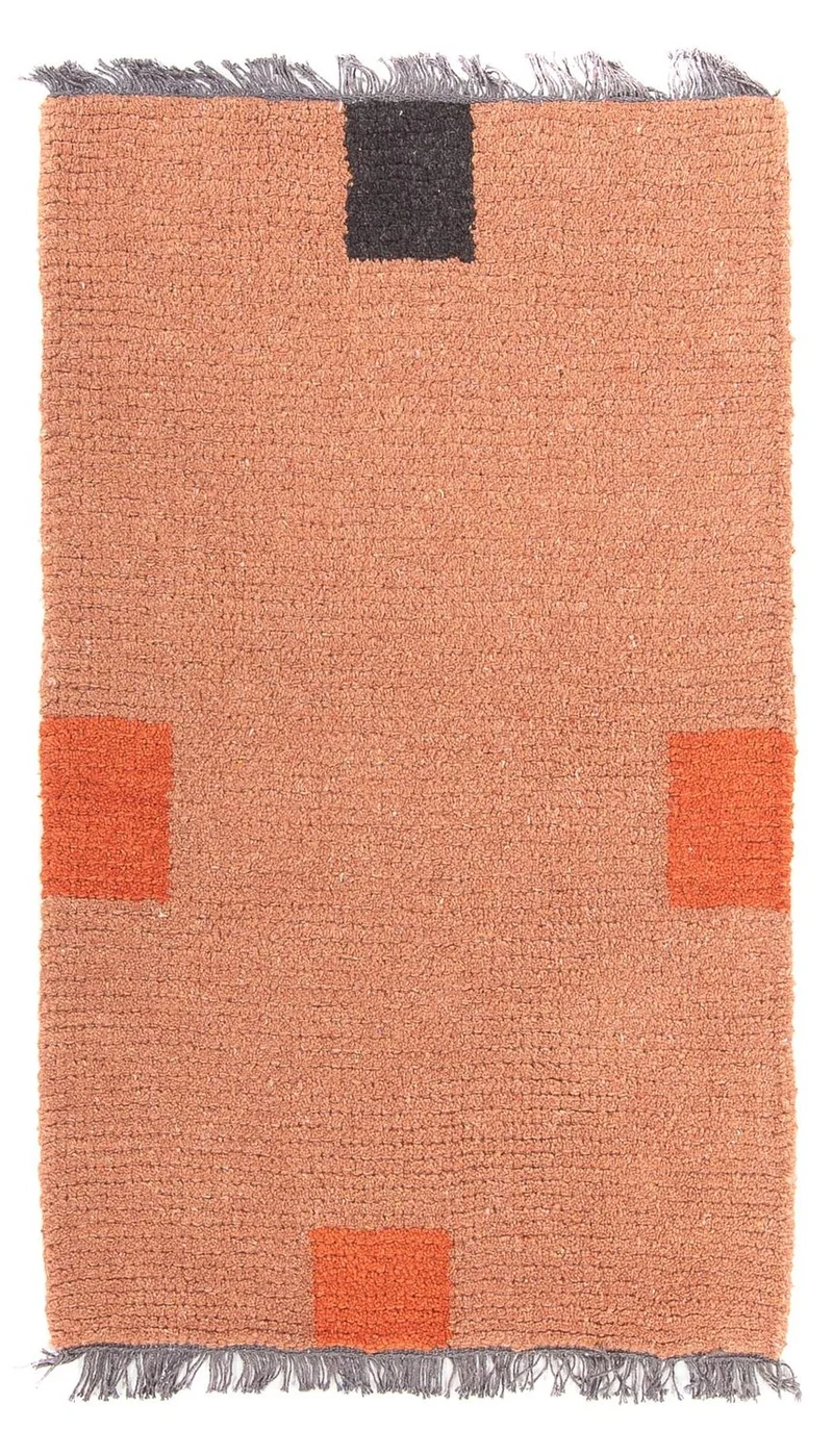 Nepal Teppich - 70 x 140 cm - mehrfarbig