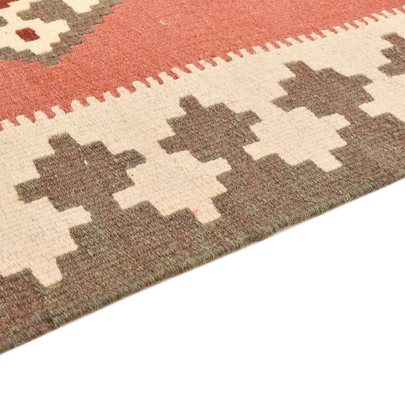 Kelim Fars Teppich 100x146cm - mehrfarbig