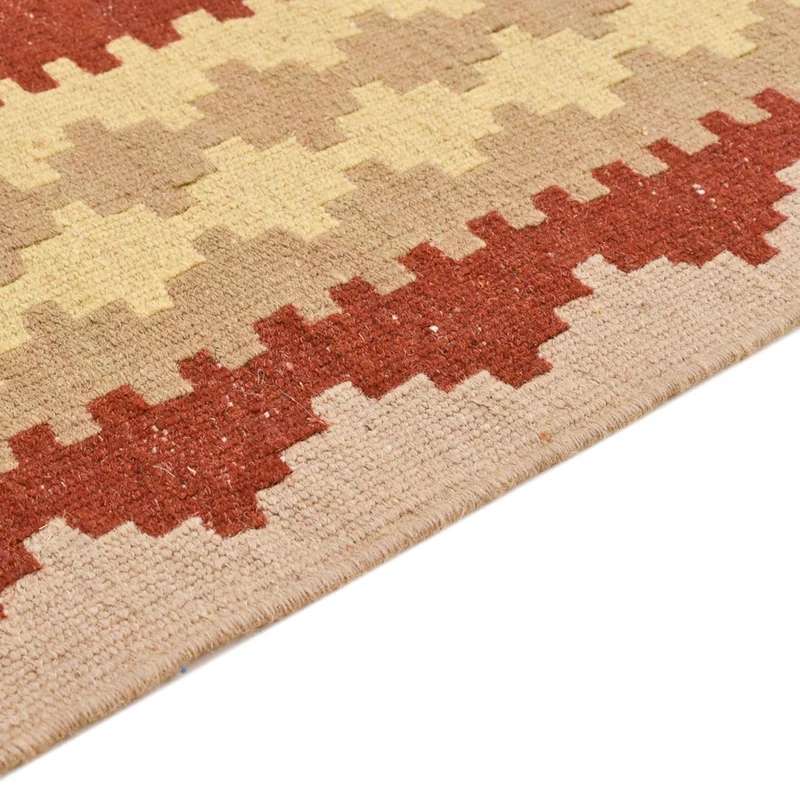 Kelim Fars Teppich 100x150cm - mehrfarbig