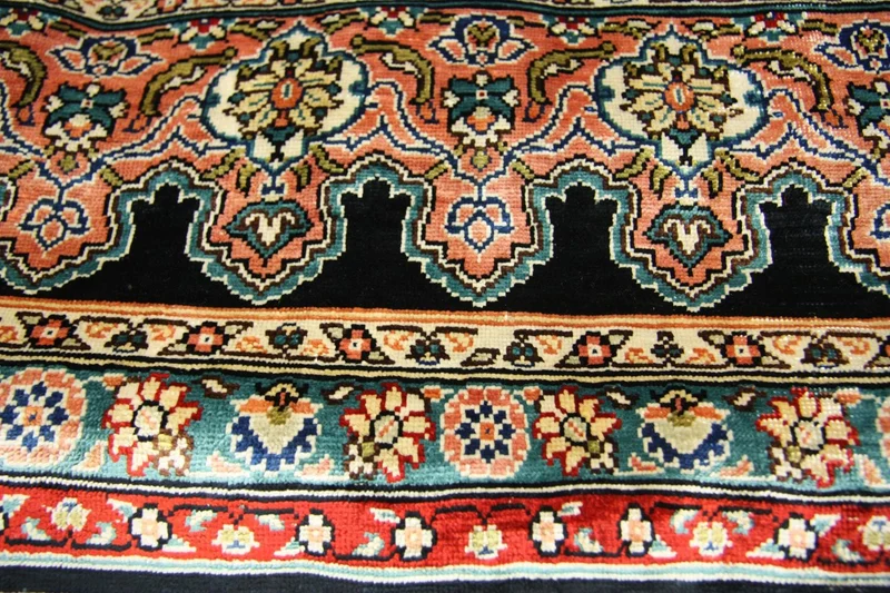 Seidenteppich - Hereke Seide - Premium 180 x 270 cm Teppich Wohnzimmer