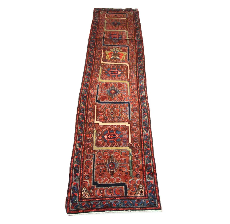 Perserteppich - Nomadic 84 x 490 cm - braun