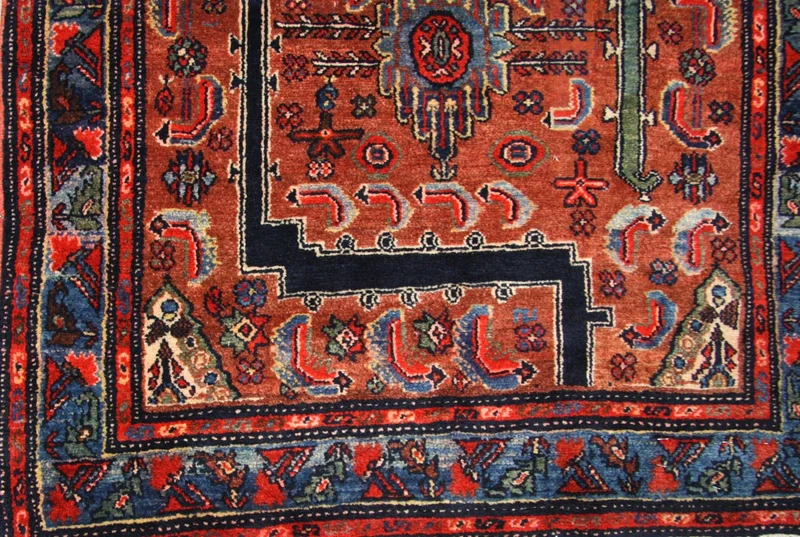 Perserteppich - Nomadic 84 x 490 cm - braun