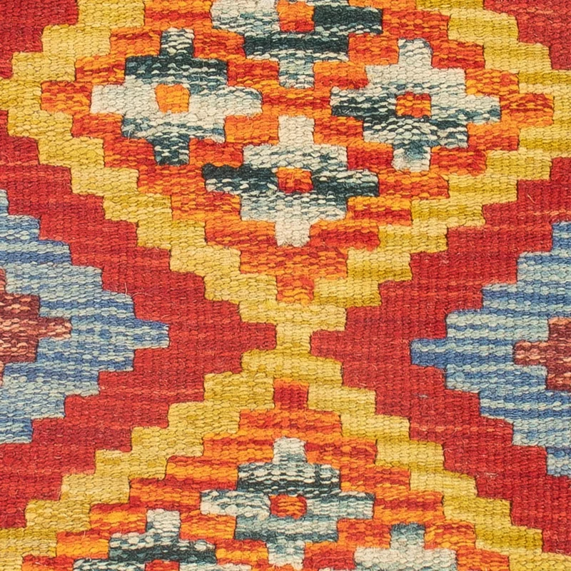 Kelim Teppich - Splash - 40 x 60 cm - mehrfarbig