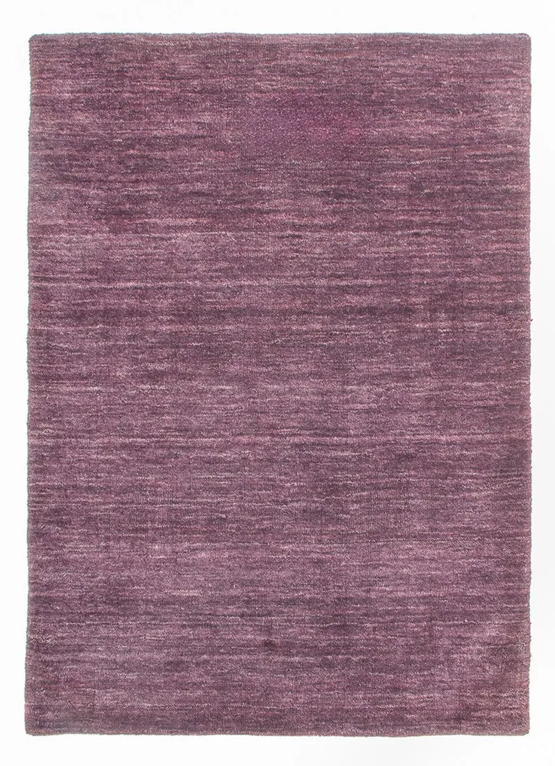 Loribaft Loom Teppich 60x90cm - Wollteppich - lila