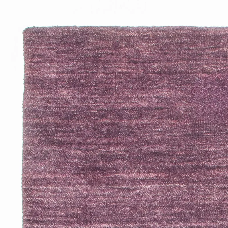 Loribaft Loom Teppich 60x90cm - Wollteppich - lila