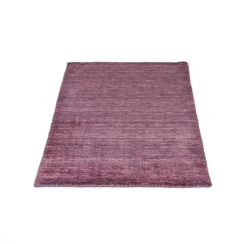 Loribaft Loom Teppich 60x90cm - Wollteppich - lila