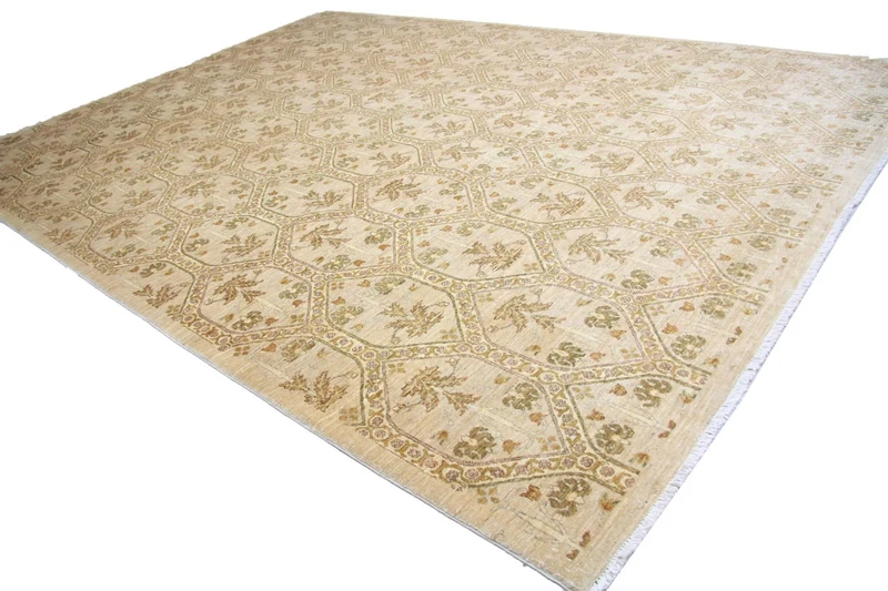 Ziegler Teppich - Modern 274 x 380 cm - beige