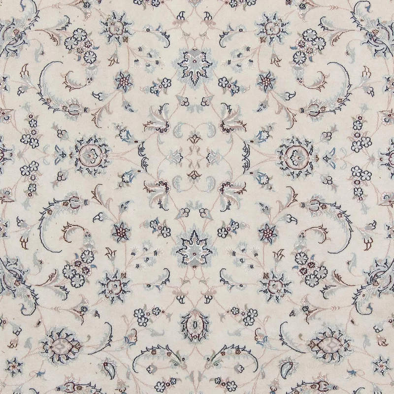 Perserteppich - Nain - Royal 199 x 298 cm - silber