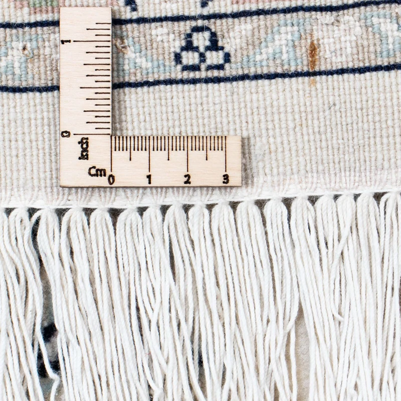 Perserteppich - Nain - Royal 199 x 298 cm - silber