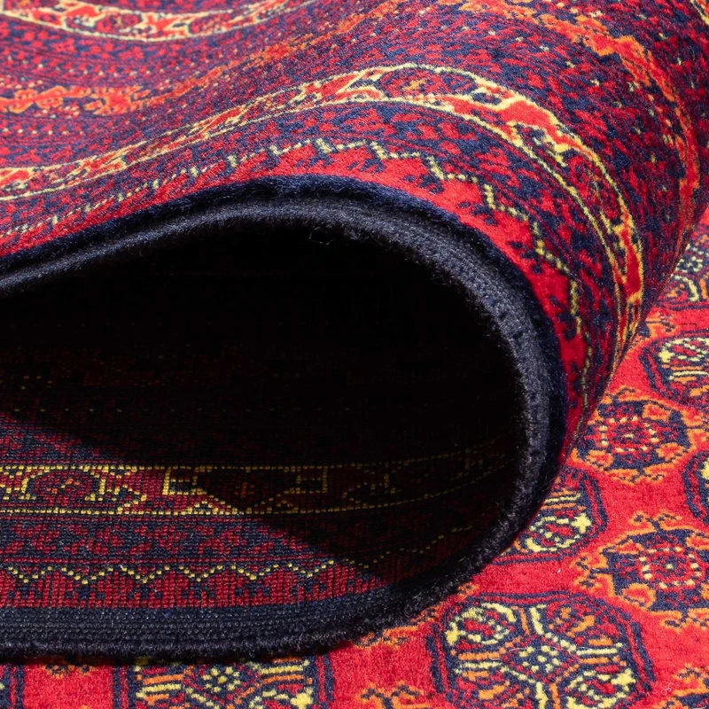 Afghan Teppich - 194 x 294 cm - rot