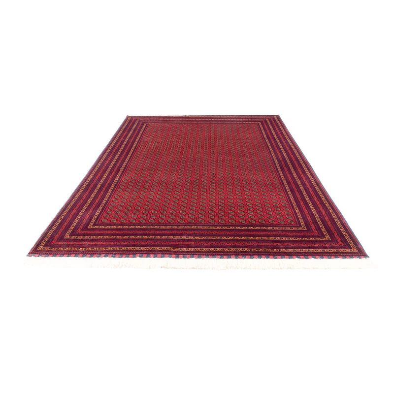 Afghan Teppich - 194 x 294 cm - rot