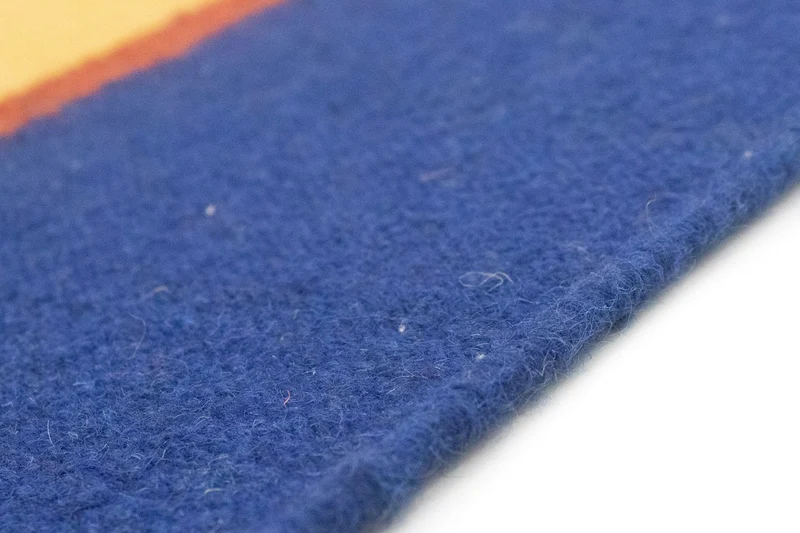 Kelim Modern Teppich 140x200cm - gelb