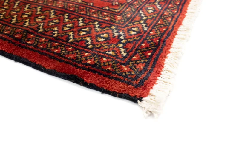 Turkaman Teppich 50x100cm - Orientteppich - rot