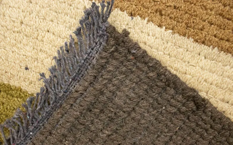 Nepal Teppich 70x140cm - Wollteppich - mehrfarbig