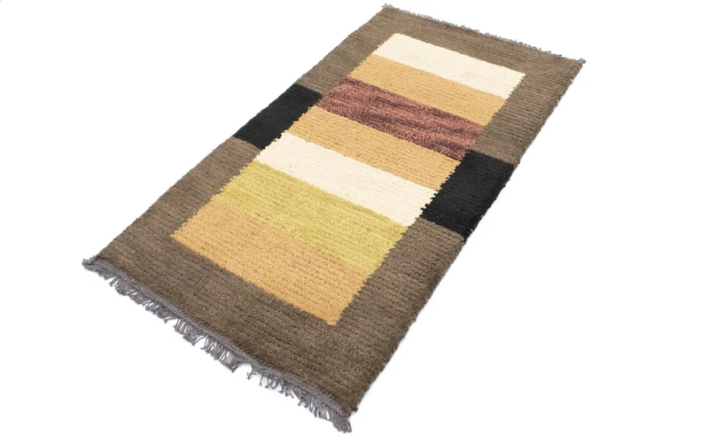 Nepal Teppich 70x140cm - Wollteppich - mehrfarbig