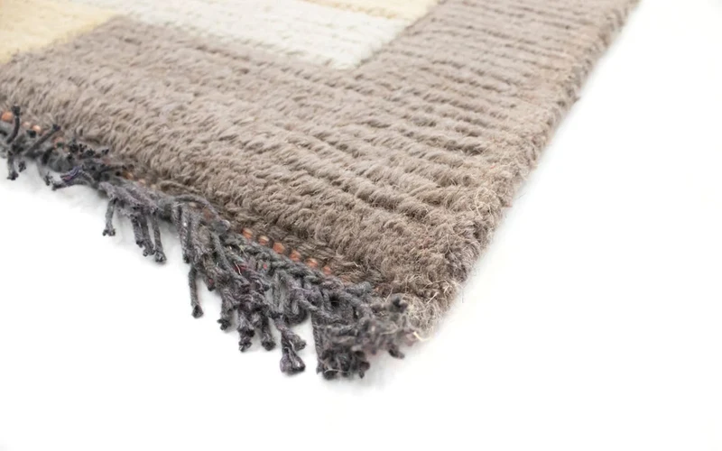Nepal Teppich 70x140cm - Wollteppich - mehrfarbig