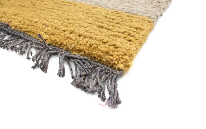 Nepal Teppich 70x140cm - Wollteppich - mehrfarbig
