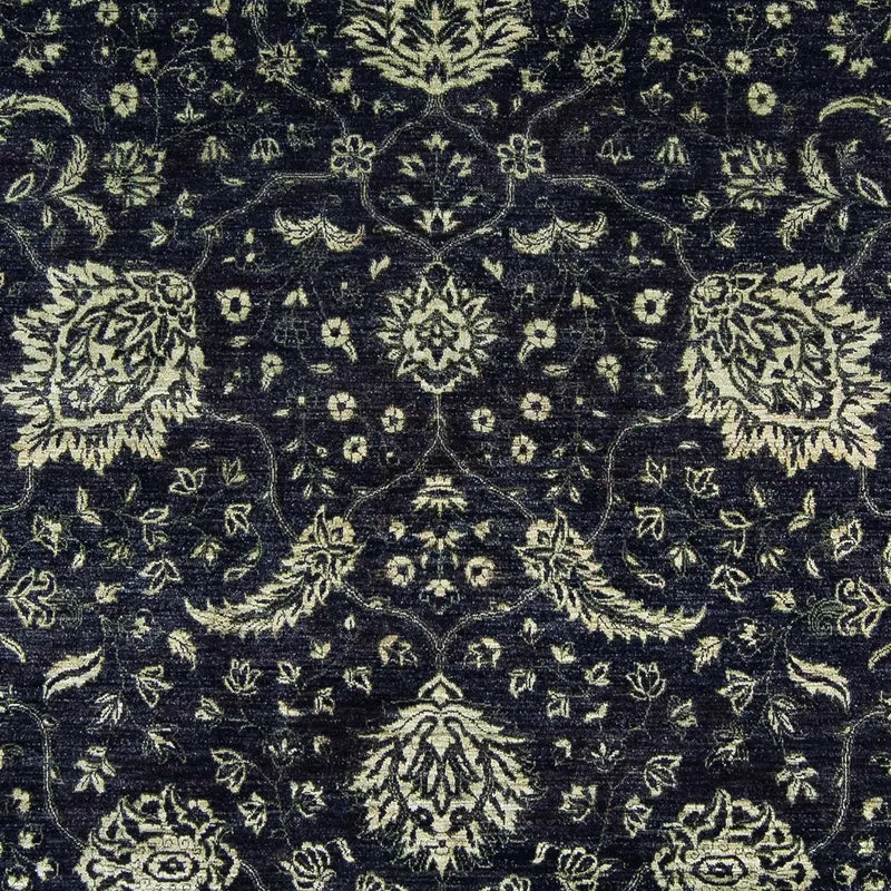 Ziegler Teppich - Modern 246 x 309 cm - dunkelblau